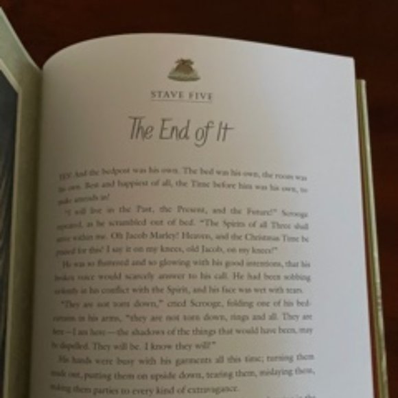 NWT Autographed "A Christmas Carol" Book - Picture 4 of 15